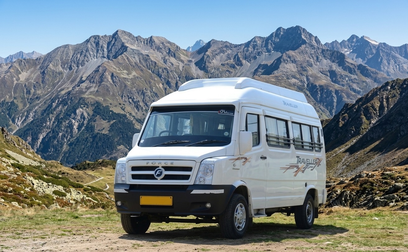 Tempo Traveller rental from Chennai to Rameshwaram - Rameshwaram trip vehicle